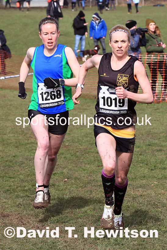 Senior Womens 2023 UK CAU Inter Counties Cross Country Champs, Prestwold Hall, Loughborough. Photo: David T. Hewitson/Sports for All Pics
